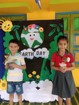 EARTH DAY CELEBRATION AT AG COLONY PATNA