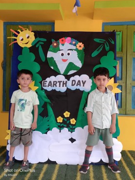 EARTH DAY CELEBRATION AT AG COLONY PATNA