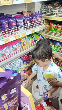 A TRIP TO SUPER  MARKET