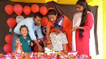 APRIL MONTH BIRTHDAY CELEBRATION  AT  AG COLONY PATNA