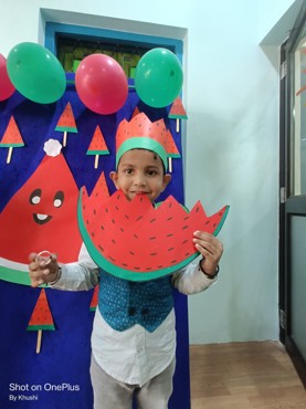 A WATER  MELON PARTY EXTRAVAGANZA AT AG COLONY PATNA