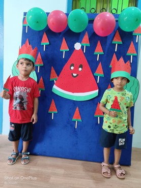 A WATER  MELON PARTY EXTRAVAGANZA AT AG COLONY PATNA