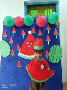 A WATER  MELON PARTY EXTRAVAGANZA AT AG COLONY PATNA