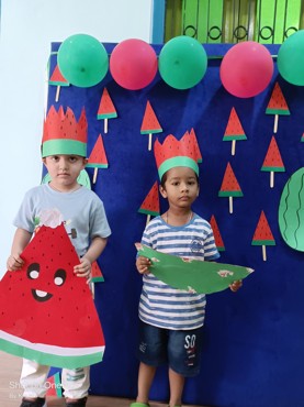 A WATER  MELON PARTY EXTRAVAGANZA AT AG COLONY PATNA