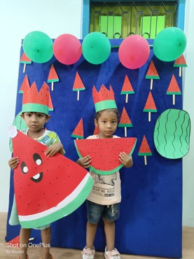 A WATER  MELON PARTY EXTRAVAGANZA AT AG COLONY PATNA