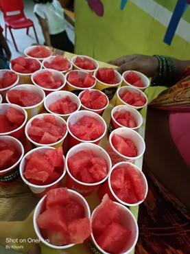A WATER  MELON PARTY EXTRAVAGANZA AT AG COLONY PATNA