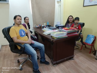 FIRST PTM AT  UDAYAN KIDZ AT AG COLONY PATNA