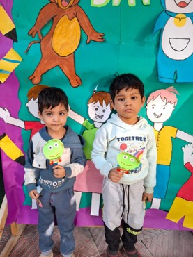 Children's day celebration at udayan kidz at sec-8
