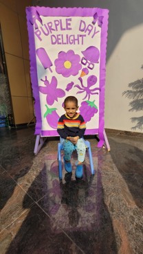 Celebrating Purple Day at Udayan Kidz, Sec 108