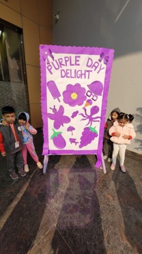 Celebrating Purple Day at Udayan Kidz, Sec 108