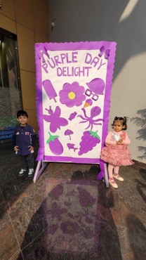 Celebrating Purple Day at Udayan Kidz, Sec 108