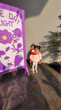Celebrating Purple Day at Udayan Kidz, Sec 108