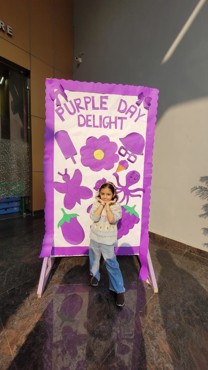 Celebrating Purple Day at Udayan Kidz, Sec 108