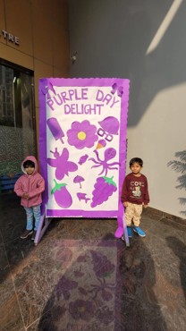 Celebrating Purple Day at Udayan Kidz, Sec 108