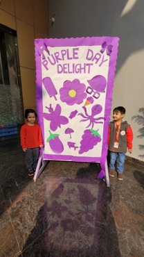 Celebrating Purple Day at Udayan Kidz, Sec 108