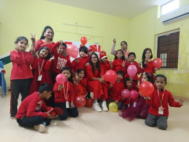 RED DAY DELIGHT CELEBRATION IN ASHIYANA NAGAR