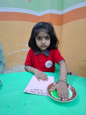 First day of school at udayan kidz sec-08