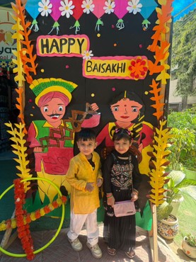 Baisakhi celebration at udayan kidz sec-08