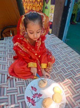 Baisakhi celebration at udayan kidz sec-08