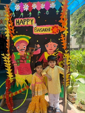 Baisakhi celebration at udayan kidz sec-08