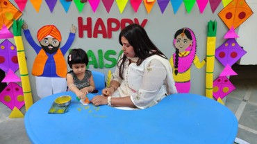 Baisakhi celebration  IN UDAYAN