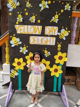 yellow day delight in udayan kidz