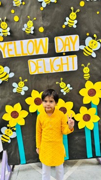 yellow day delight in udayan kidz