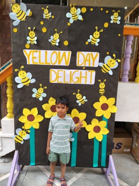 yellow day delight in udayan kidz