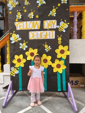 yellow day delight in udayan kidz