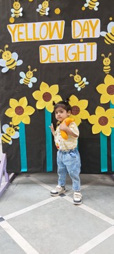 yellow day delight in udayan kidz