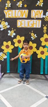 yellow day delight in udayan kidz