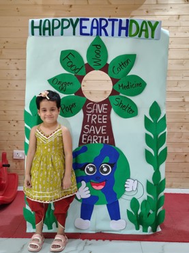 EARTH DAY IN UDAYAN KIDZ