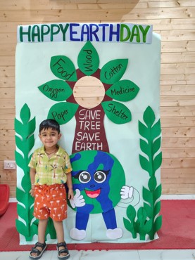 EARTH DAY IN UDAYAN KIDZ