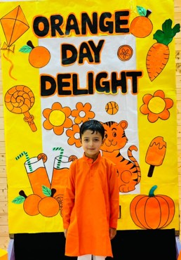 ORANGE DAY DELIGHT AT UDAYAN KIDZ