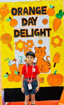 ORANGE DAY DELIGHT AT UDAYAN KIDZ