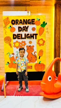 ORANGE DAY DELIGHT AT UDAYAN KIDZ