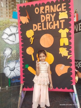 ORANGE DAY DELIGHT AT UK 108 GGN