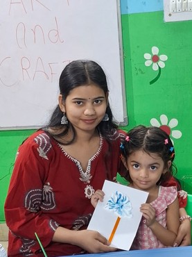 summer camp week 4 day 3 at Udayan kidz sec-8
