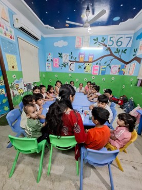 summer camp week 4 day 3 at Udayan kidz sec-8