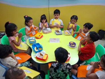 summer camp week 4 day 3 at Udayan kidz sec-8