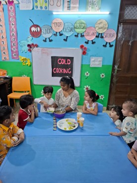Summer camp week 4 day 4 at Udayan kidz sec-08
