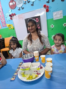 Summer camp week 4 day 4 at Udayan kidz sec-08