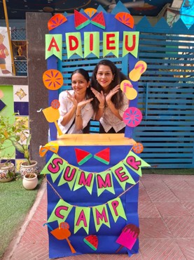 summer camp week 4 day 6 at Udayan kidz sec-8