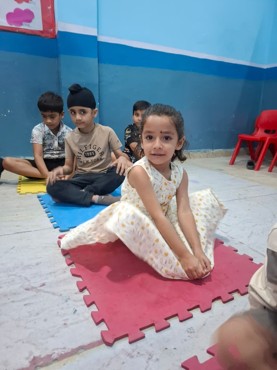 summer camp week 4 day 6 at Udayan kidz sec-8