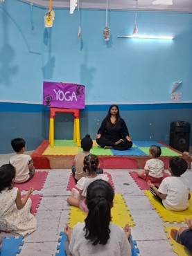 summer camp week 4 day 6 at Udayan kidz sec-8