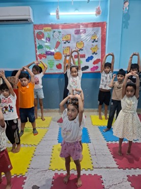 summer camp week 4 day 6 at Udayan kidz sec-8