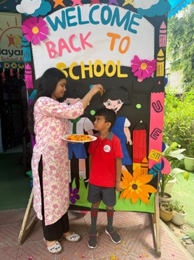 Welcome back to school at Udayan kidz sec-08