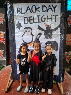 Black day delight celebration at Udayan kidz sec-08