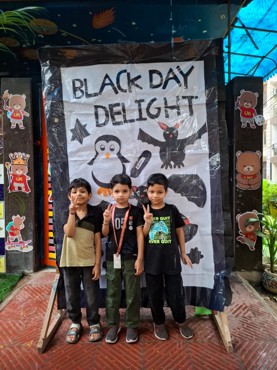 Black day delight celebration at Udayan kidz sec-08
