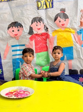 Friendship day celebration at Udayan kidz sec-08